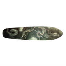 北斎の龍 北斎Hokusai drake, Hokusai, konst Skate Boards