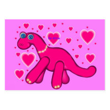 100 Dino valentinkort Visitkort