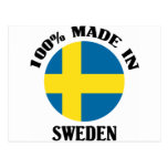 100% gjorde i sverige vykort