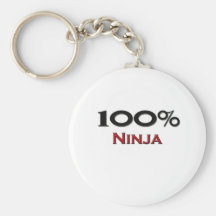 100 procent Ninja Nyckel Ringar