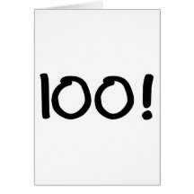 100 (stearinljus) kort