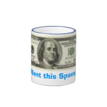 100dollarbill hyr detta utrymme! kaffe koppar