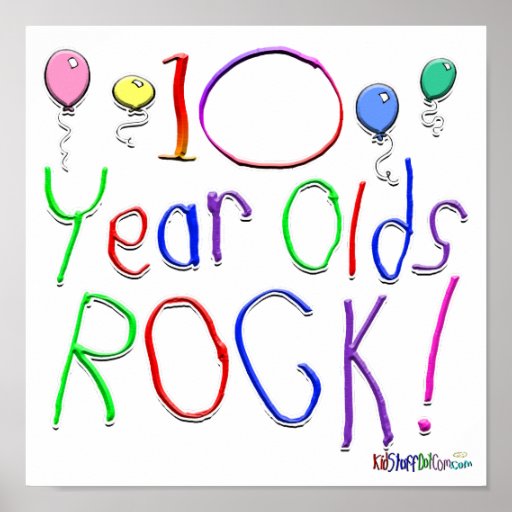 10 år - oldssten! affischer