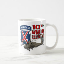 10th Aviation Regiment - Apache Coffee Mugs