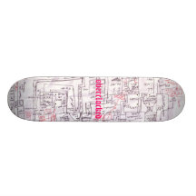110% av ingenting skate board deck