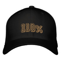 110% guld- mästare broderade lock broderade baseball kepsar