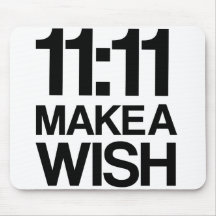 11:11 GÖR en WISHmousepad Mus Matta
