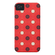 11,5 POLKADOTS PRICKER STJÄRNOR CIRKLAR MÖNSTERSTR Case-Mate iPhone 4 CASES