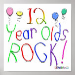 12 år - oldssten! posters
