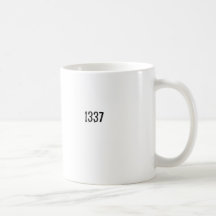 1337 KAFFE MUGG
