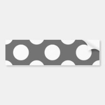 136 GRÅ FÄRG GRÅNAR AFFÄRSVITPOLKA DOTS POLKADOTT BILDEKAL
