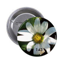 143 älskar jag dig knapp med nål