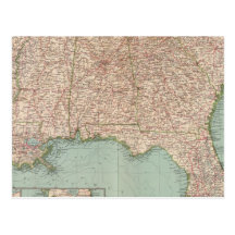 14546 ark, Tenn, La, Fröcken, Fla, Ala, Ga, SC Vykort
