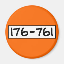 176-761 MAGNETER FÖR KYLSKÅP