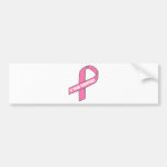 17 år överlevande (det rosa bandet för bröstcancer bildekaler