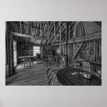 1860's SALONG och KASINO - MONTANA Print