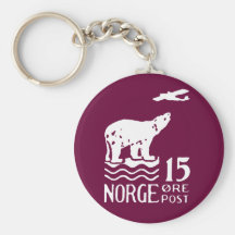 1925 norska polara björn nyckelring