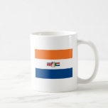 1928) mugg för Sydafrika flagga (