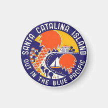 1935 Santa Catalina Island Refrigerator Magnets