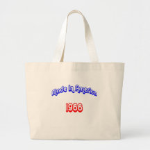1966 gjorde i Amerika Tote Bag