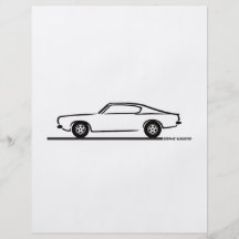 1968 1969 Plymouth Barracuda Personliga Flygblad