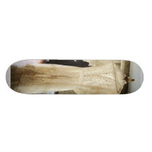 19th Århundradebröllopsklänning Skateboard Decks