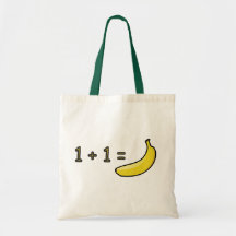 1 + 1 = banan tygkassar