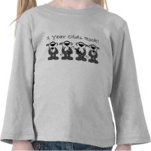 1 år - oldssten t shirt