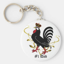 #1 pappa Keychain Nyckelring