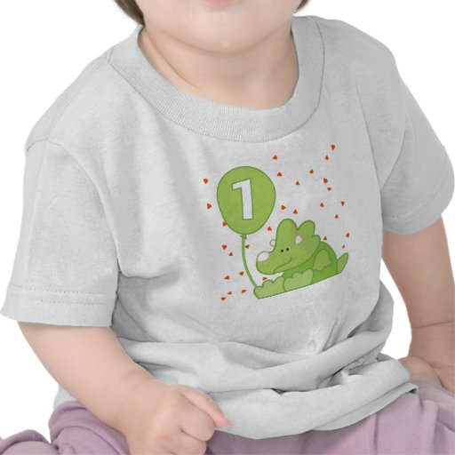 1st födelsedag för Dino baby Tröjor