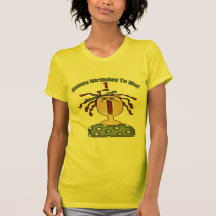 1st födelsedag för grattis på födelsedagen t shirt
