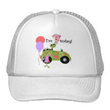 1st födelsedag för modgrodor trucker kepsar