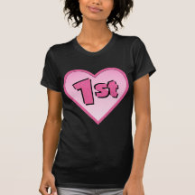1st födelsedaggåvor för flicka! tee shirt