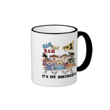 1st födelsedagTshirts och gåvor för hejaklacksleda Kaffe Koppar