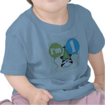 1st födelsedagTshirts och gåvor för sebra