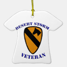 1st Veteran för Cav ökenstorm Julgranskula