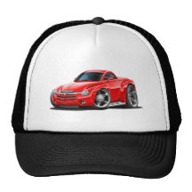 2003-06 röd lastbil för SSR Trucker Keps