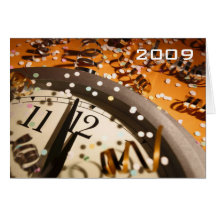2009 partyinbjudan hälsningskort
