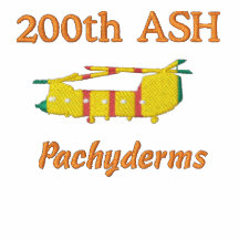 200. ASKAVietnam CH-47 broderad skjorta