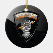 [200] Framåt observatör (NÄVEN) [emblemen] Julgransdekorationer