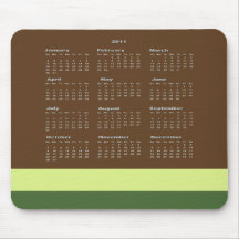 2011 vet daterakalendern Mousepad Musmattor