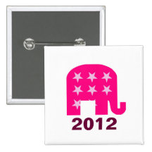 2012 rosa elefanter pins
