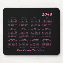 2013 kalender Mousepad Musmatta