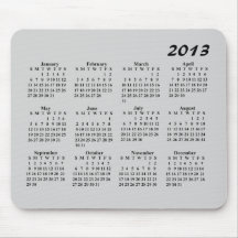 2013 kalender Mousepad Musmatta