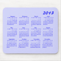2013 kalender Mousepad Musmattor