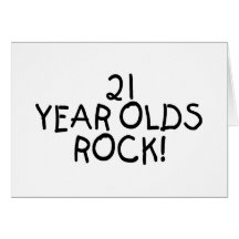 21 år - oldssten kort
