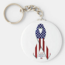 2300-5004_b~U-S-Flag-Ribbon-Posters Nyckelring