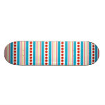 245_shellfish-paper-stripes GÖRAR RANDIG RÖDA BLÅT Skate Decks