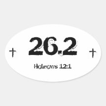 26,2 Maratonklistermärke