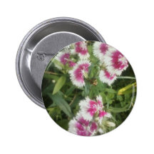 2-1/4" knäppas rundan den Elegent vitblomman Knapp Med Nål
